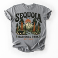Sequoia National Park Vintage Sunset T-Shirt