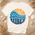 Retro Summer Sunshine Garment-Dyed Tee