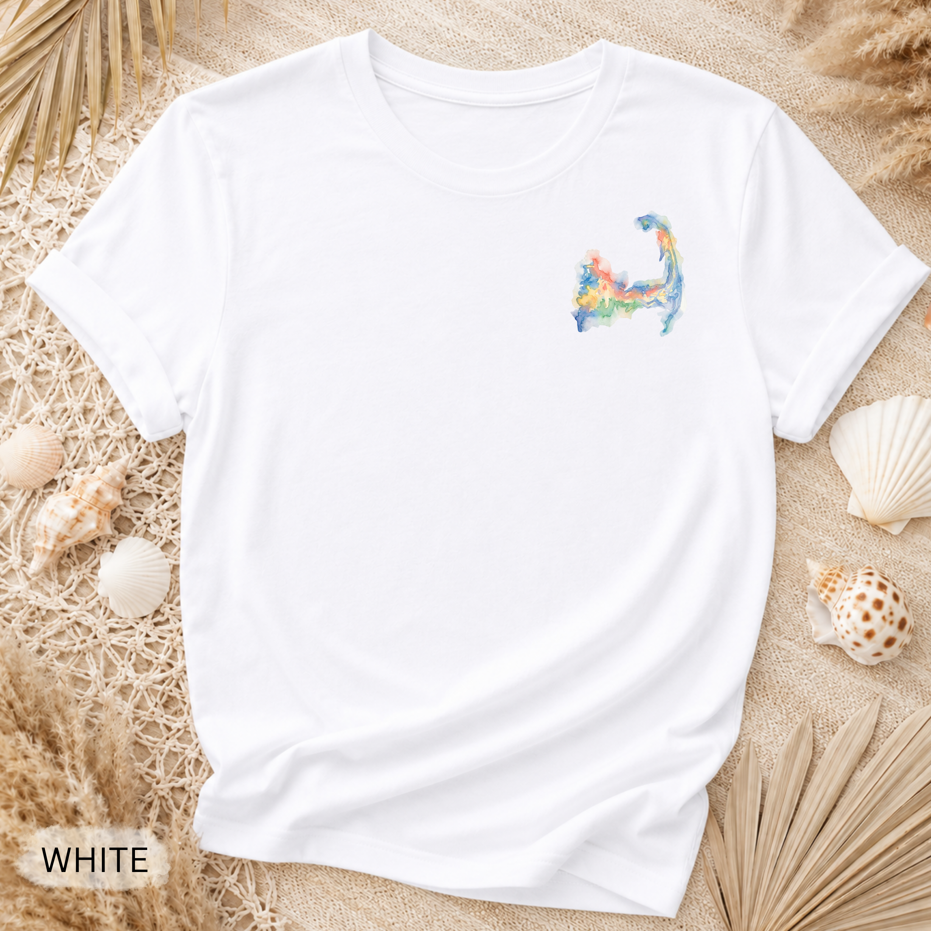Cape cod tshirt watercolor cape shirt