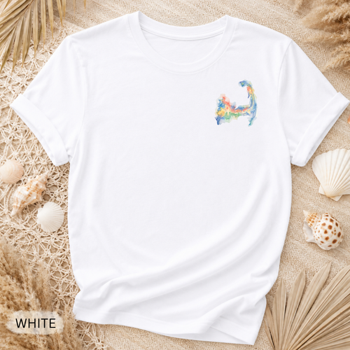 Cape cod tshirt watercolor cape shirt