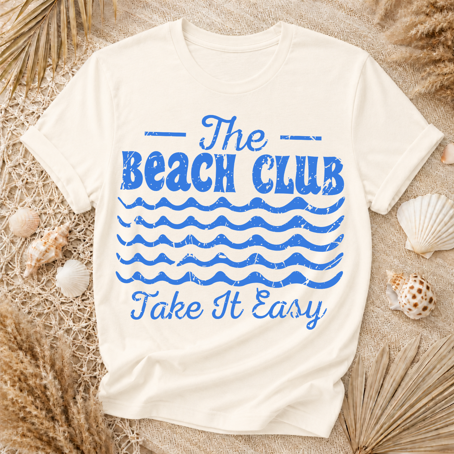The Beach Club Retro Garment-Dyed Tee