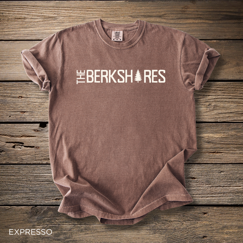 Berkshires T-Shirt — Rustic Tree Logo Tee for Outdoor Lovers berkshires ma