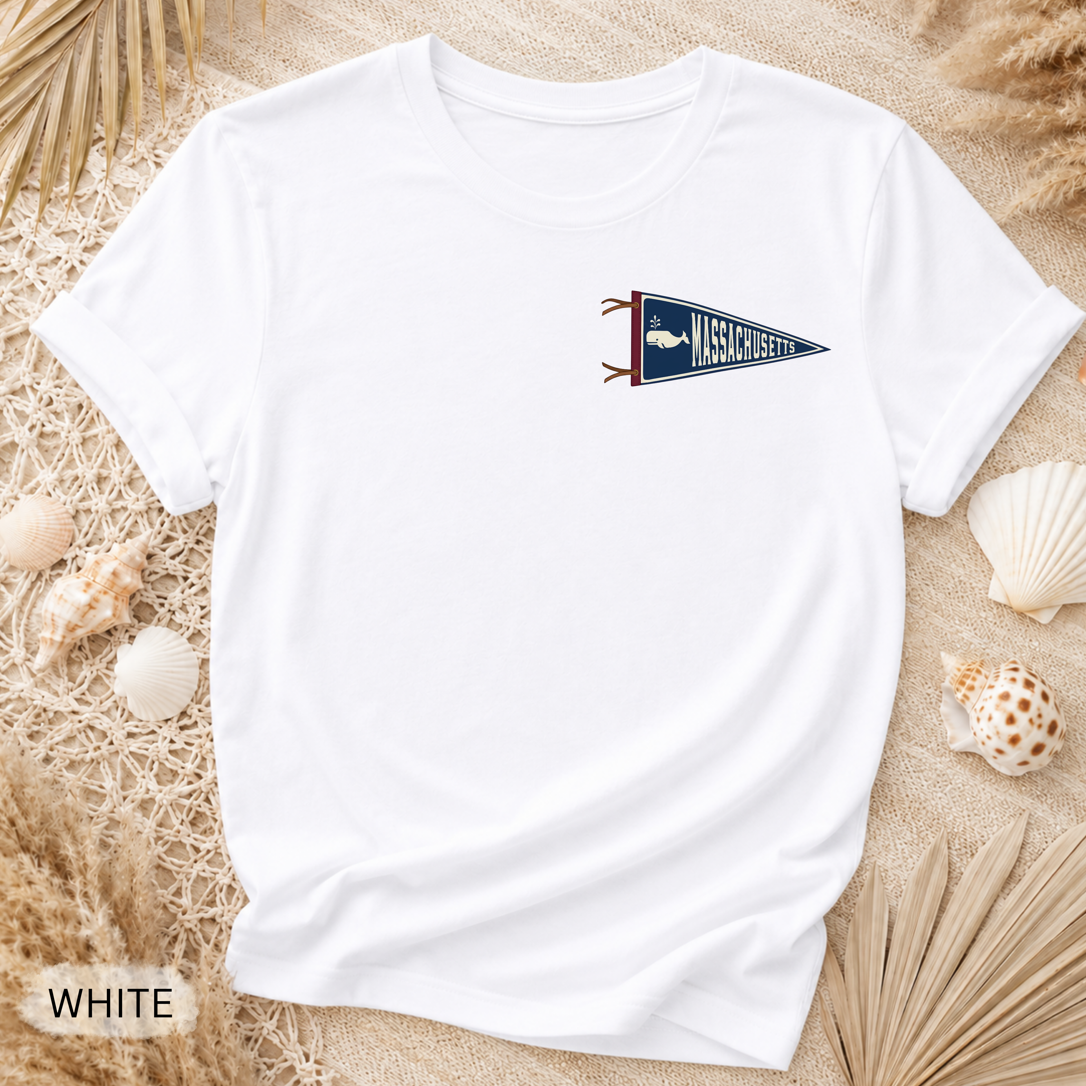 Cape Cod & Nantucket Pennant Garment-Dyed Tee
