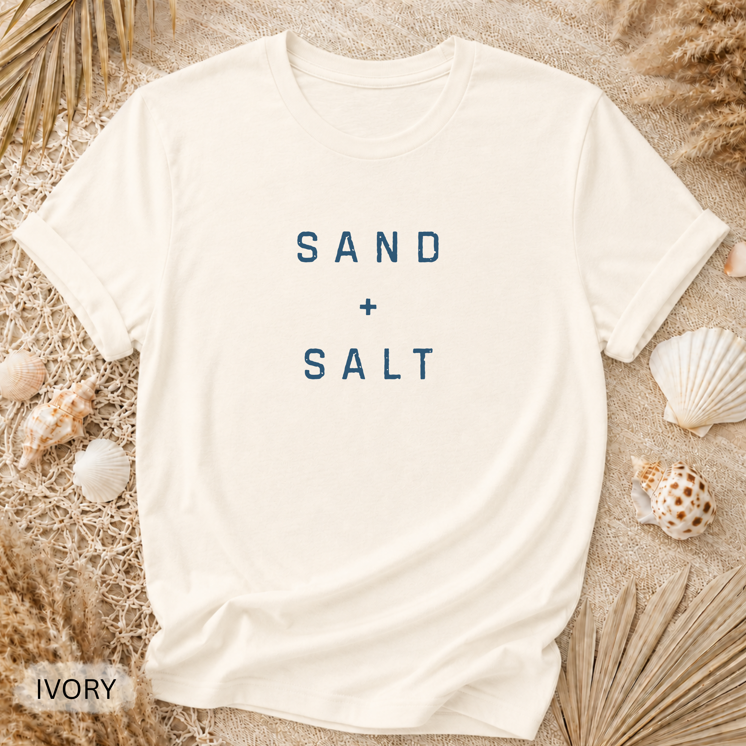 Sand + Salt T-Shirt — Beachy Graphic Tee