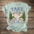 Take A Hike T-Shirt — Vintage Mountain Hiking Graphic Tee