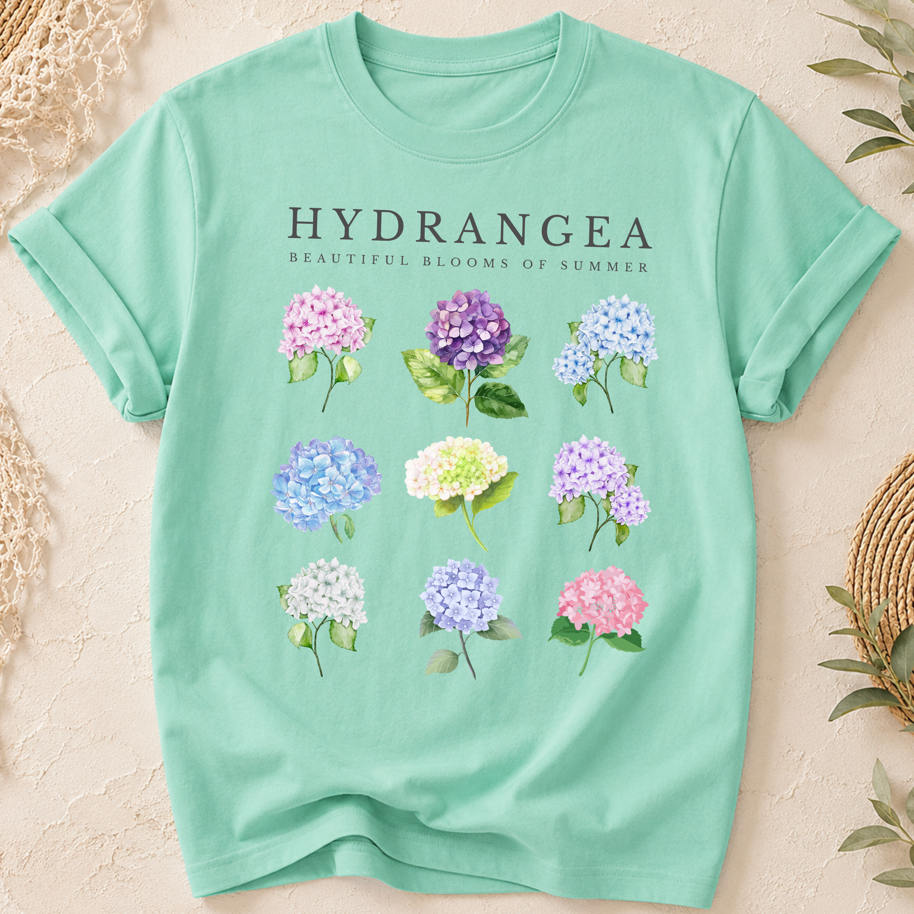Hydrangea Garment-Dyed Tee