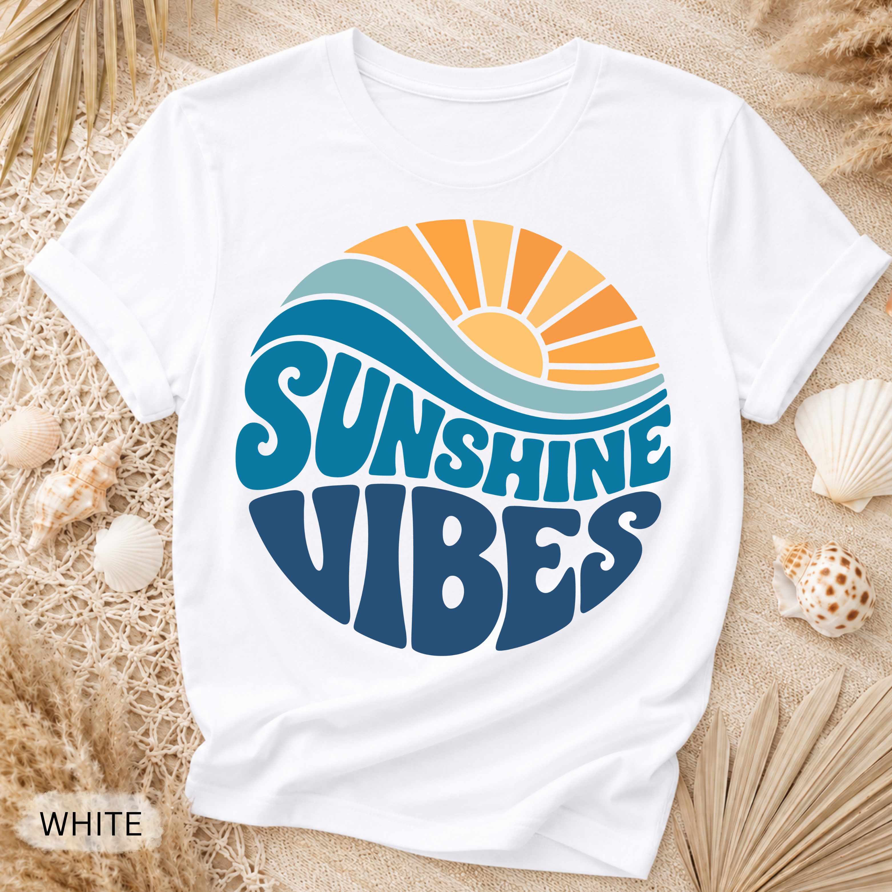 Retro Summer Sunshine Garment-Dyed Tee