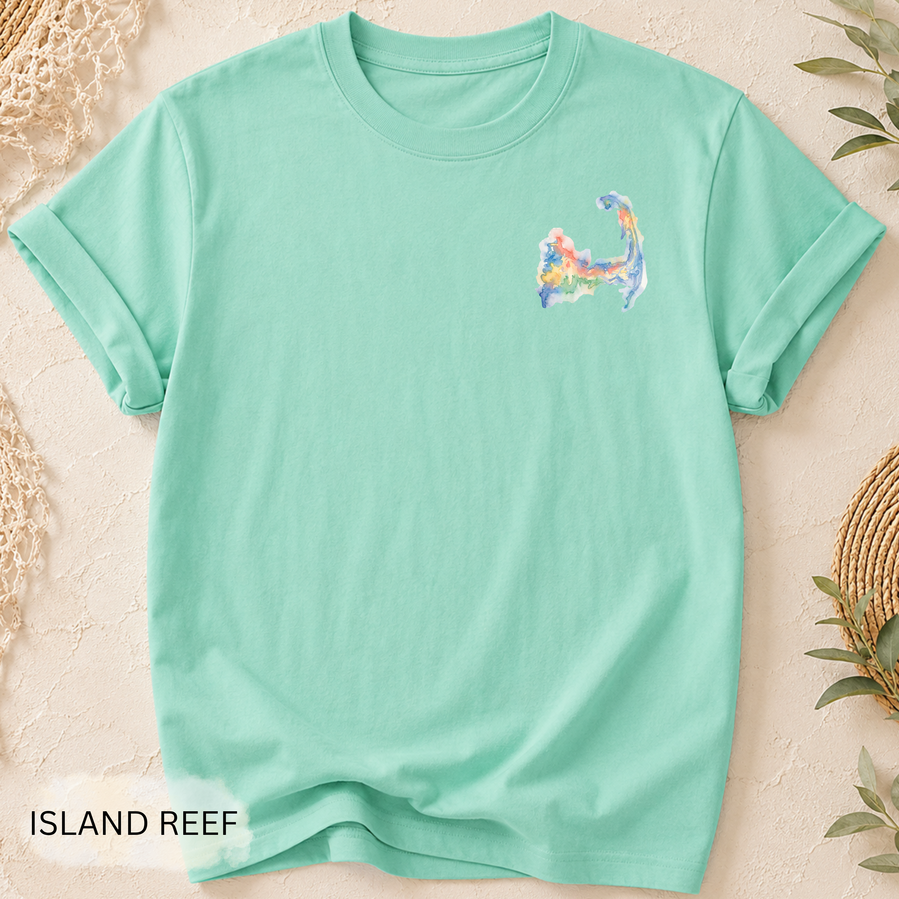 Cape cod tshirt watercolor cape shirt