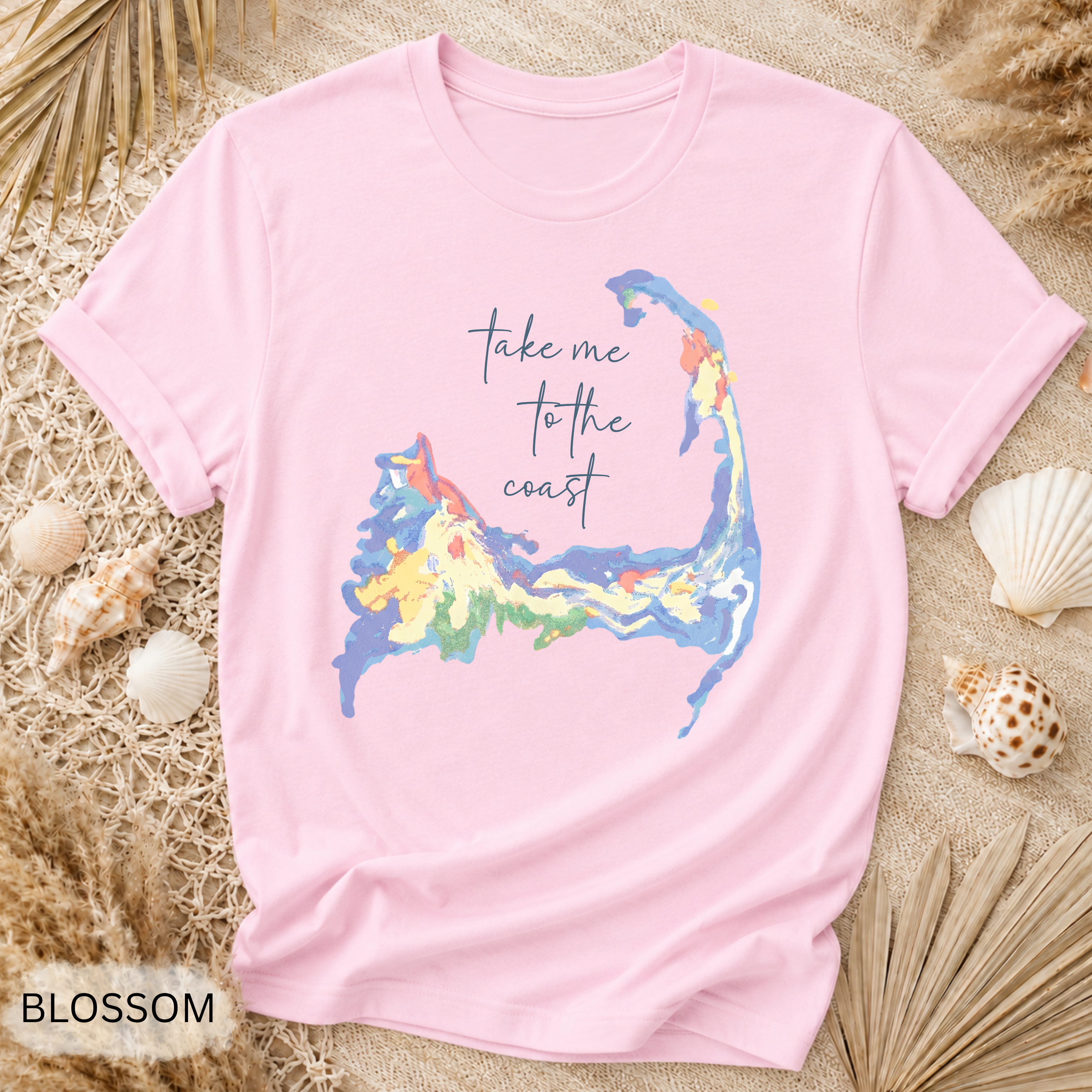Cape cod tshirt watercolor cape shirt