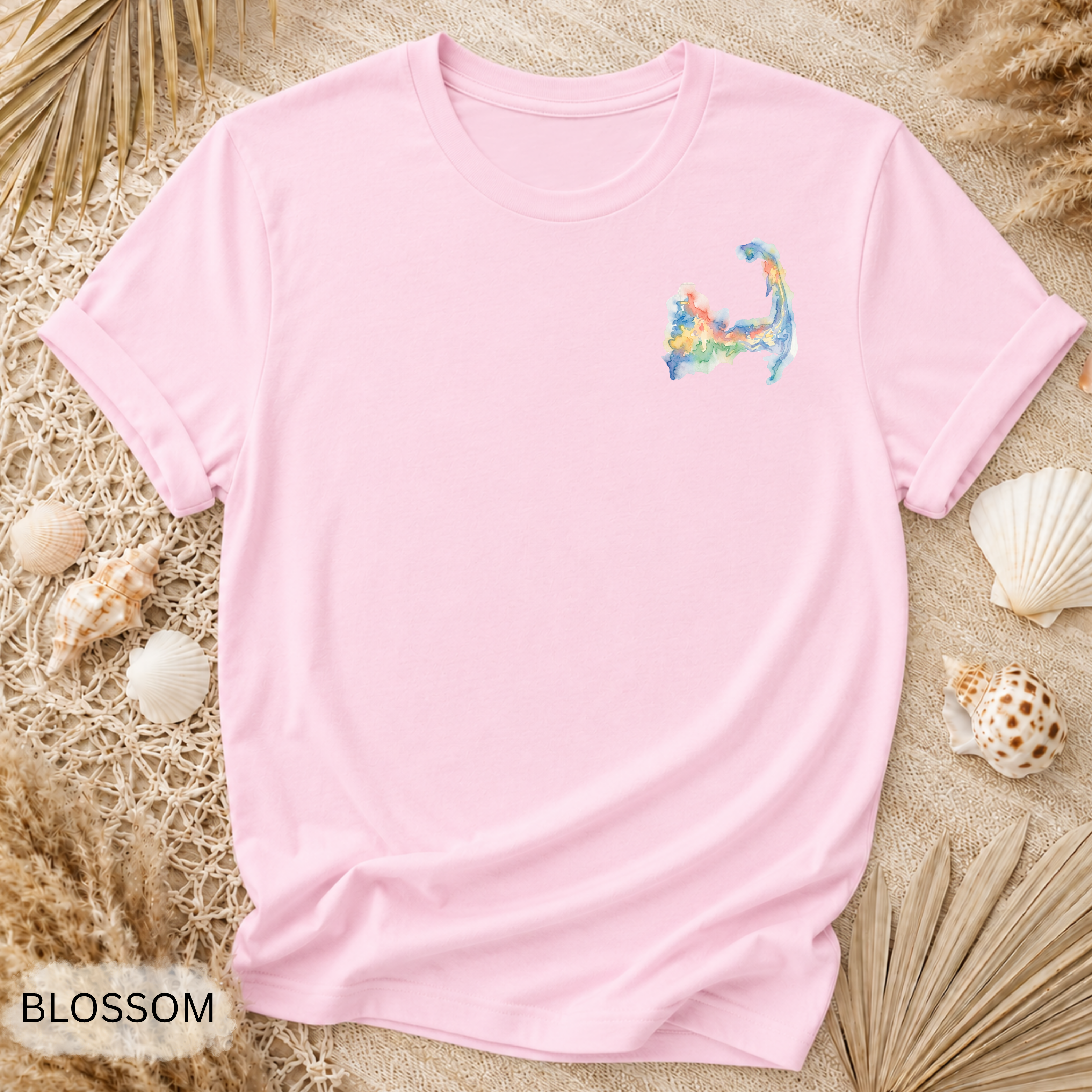 Cape cod tshirt watercolor cape shirt