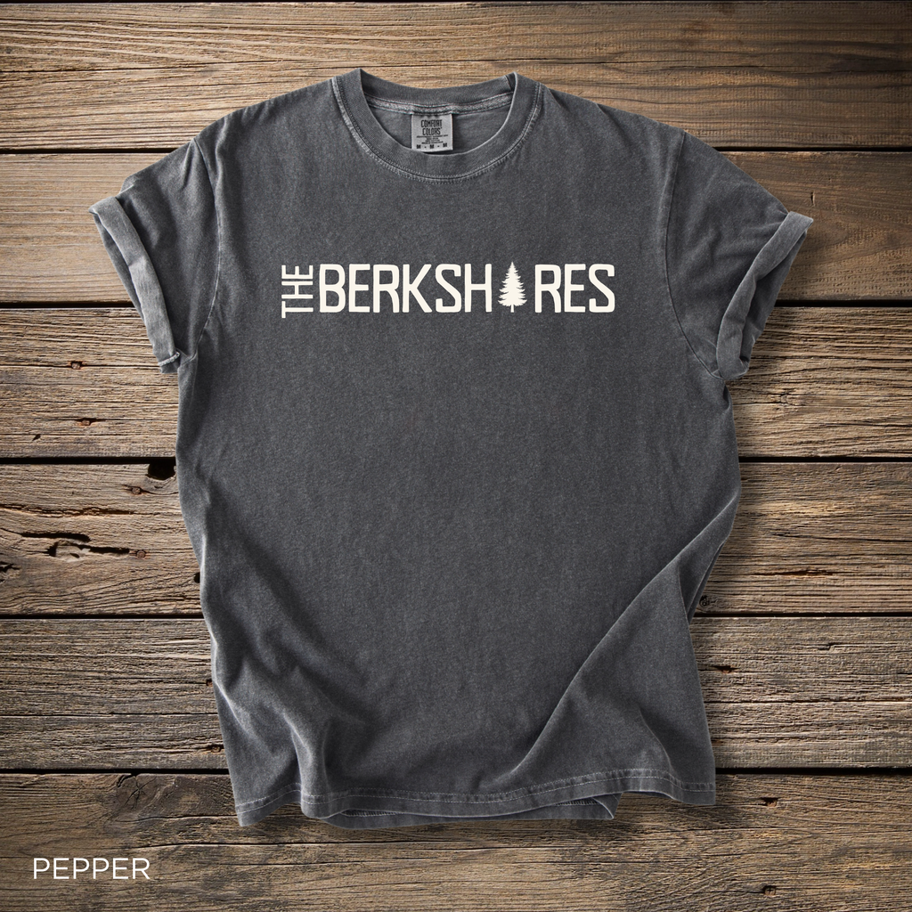 Berkshires T-Shirt — Rustic Tree Logo Tee for Outdoor Lovers berkshires ma