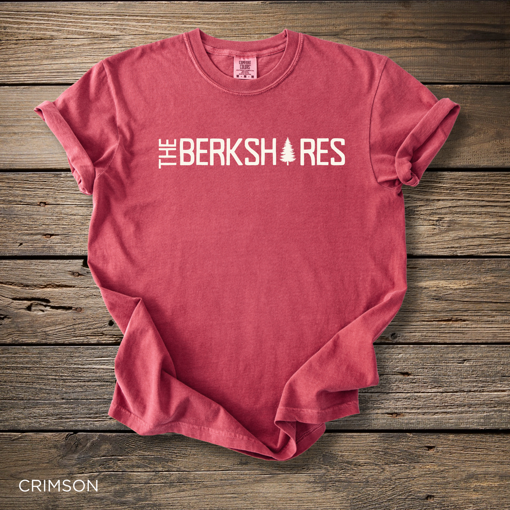 Berkshires T-Shirt — Rustic Tree Logo Tee for Outdoor Lovers berkshires ma