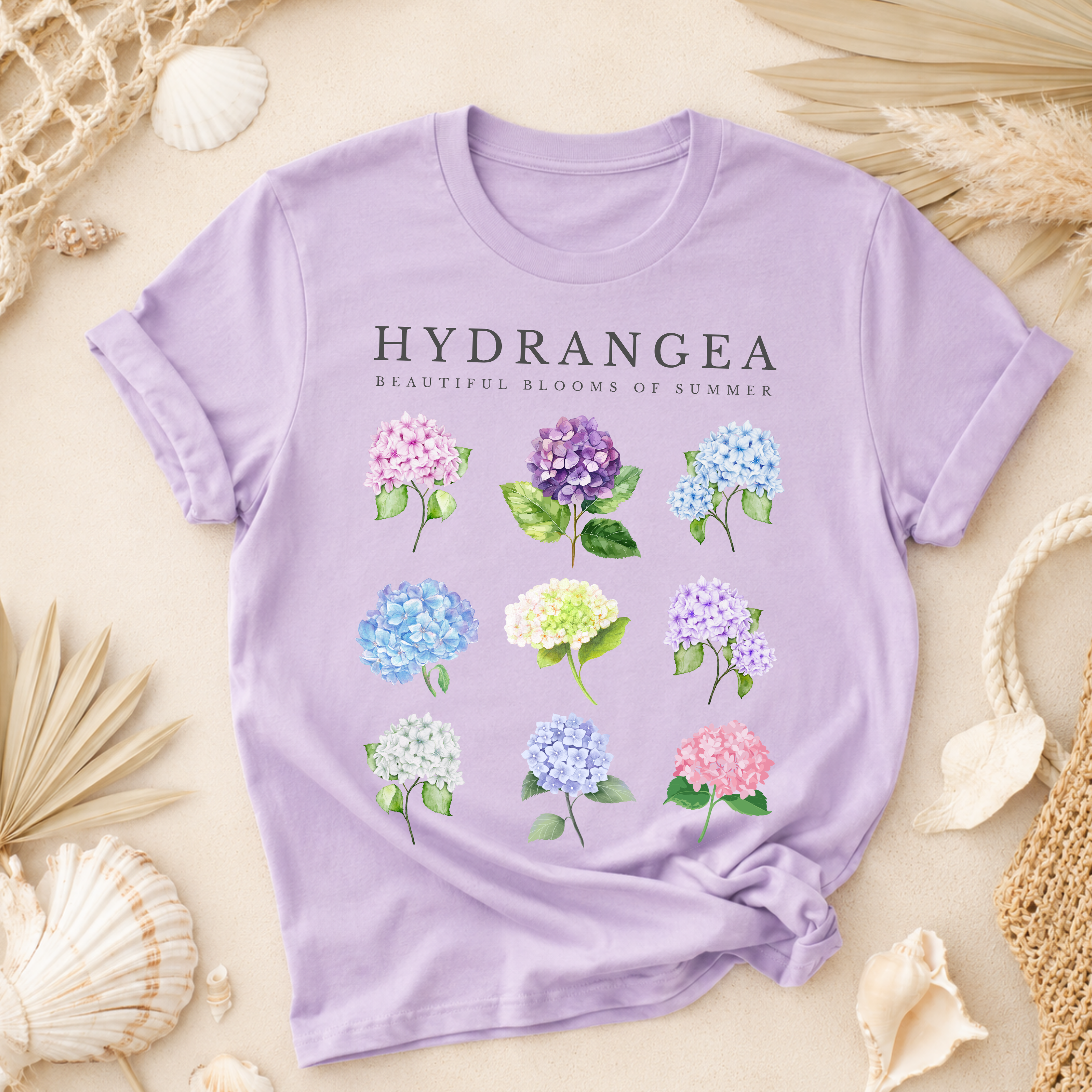 Hydrangea Garment-Dyed Tee