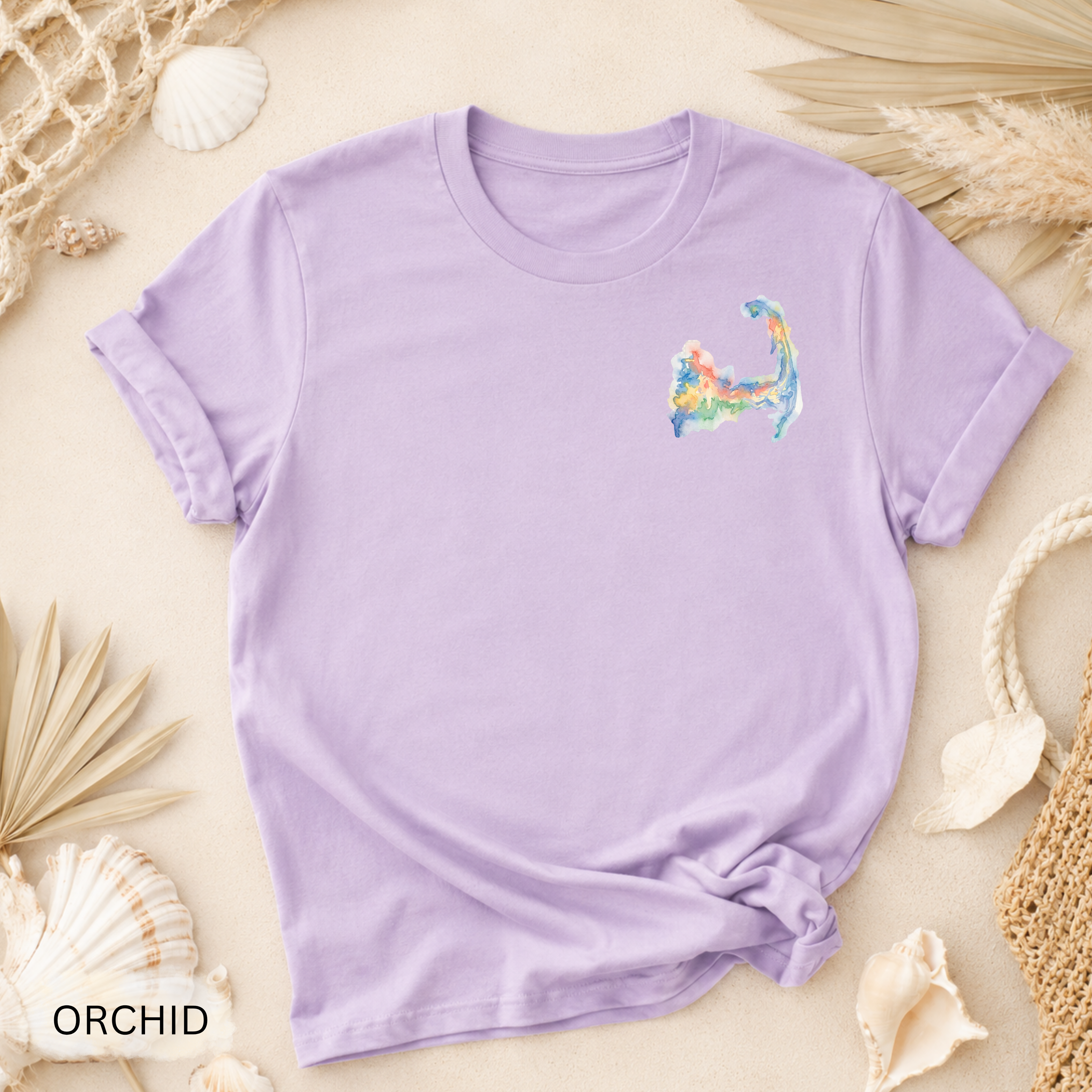 Cape cod tshirt watercolor cape shirt