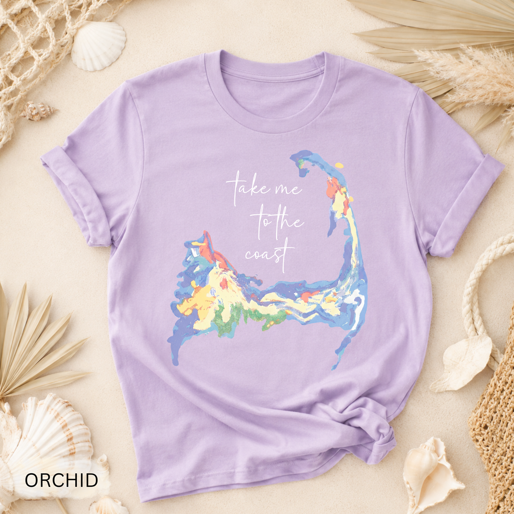 Cape cod tshirt watercolor cape shirt