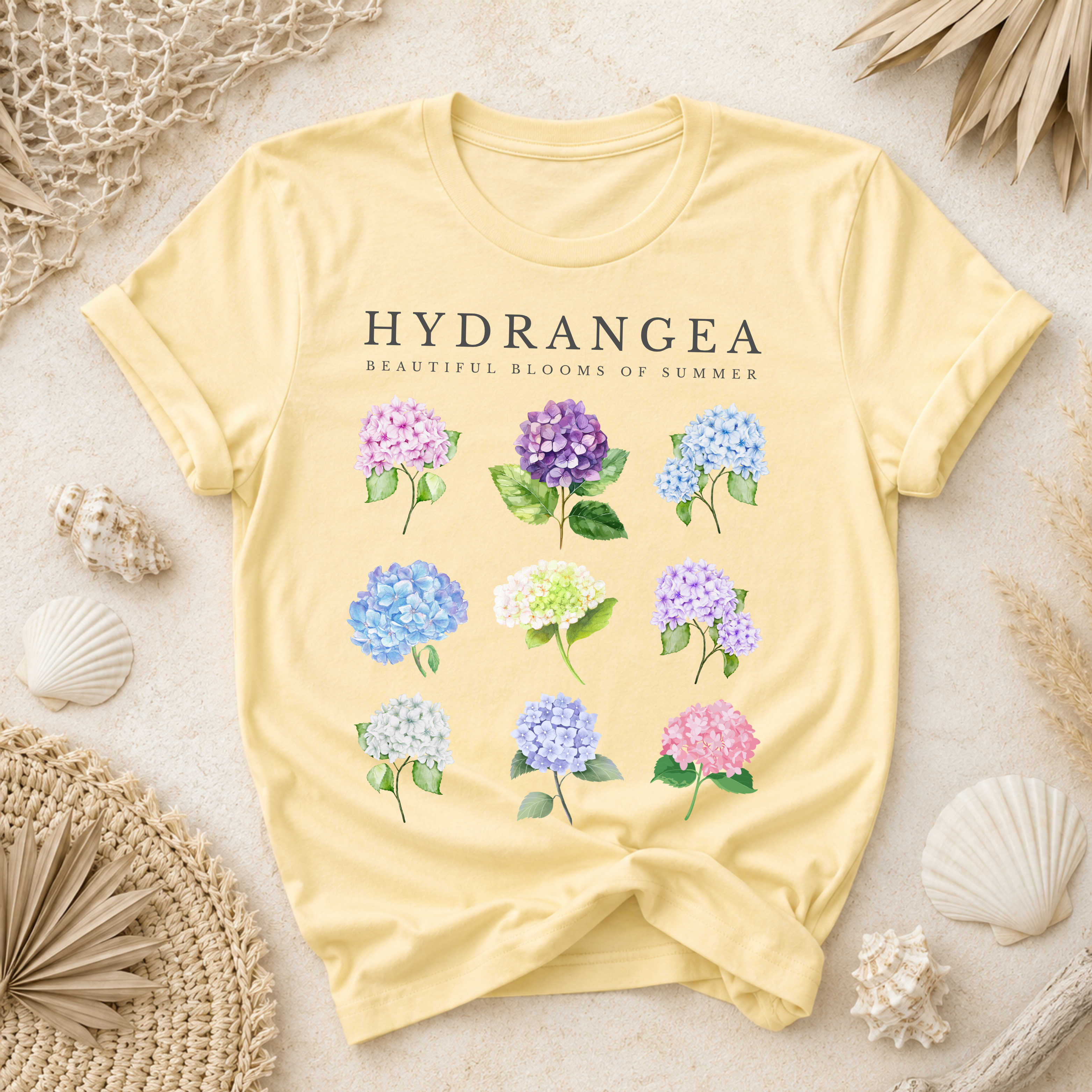 Hydrangea Garment-Dyed Tee