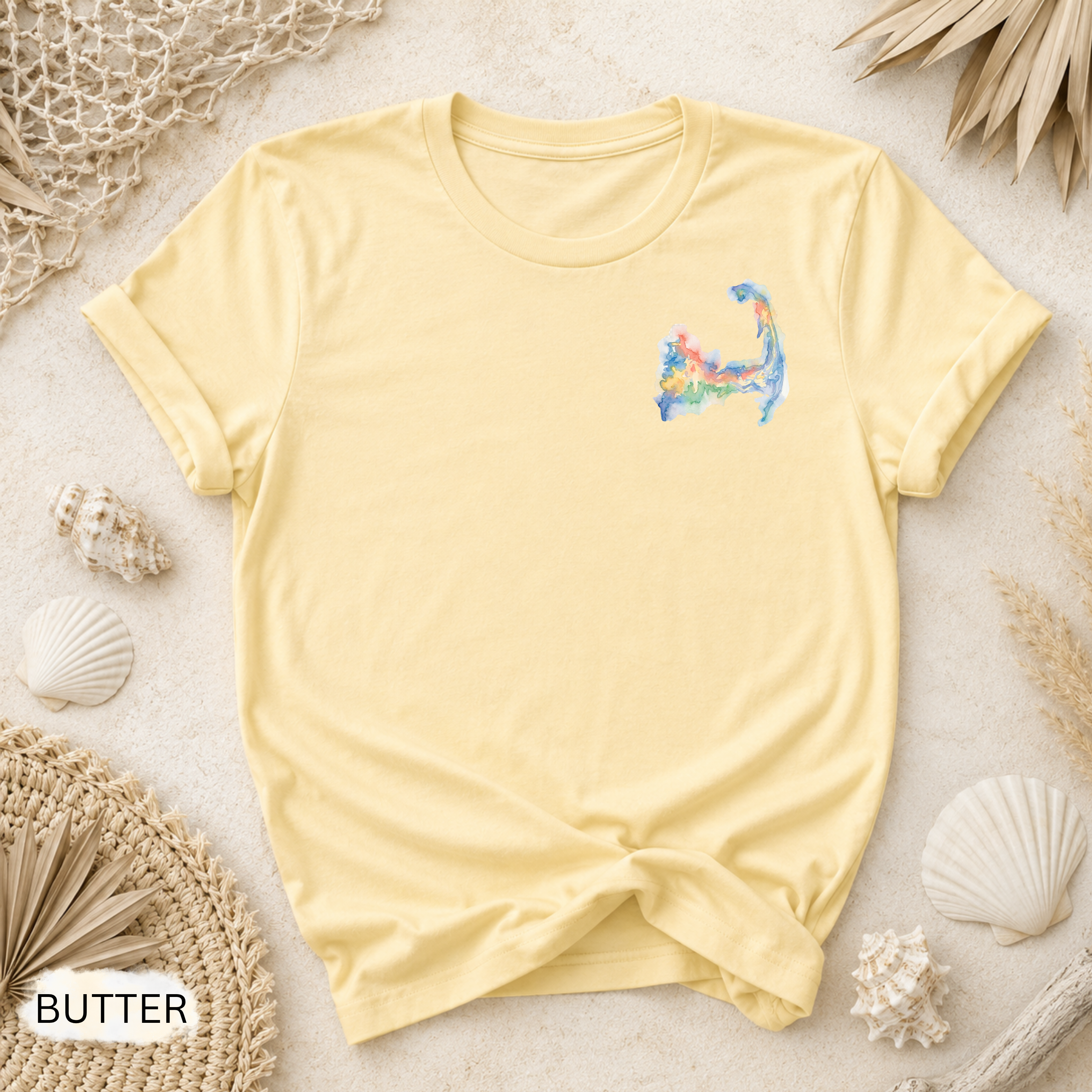 Cape cod tshirt watercolor cape shirt