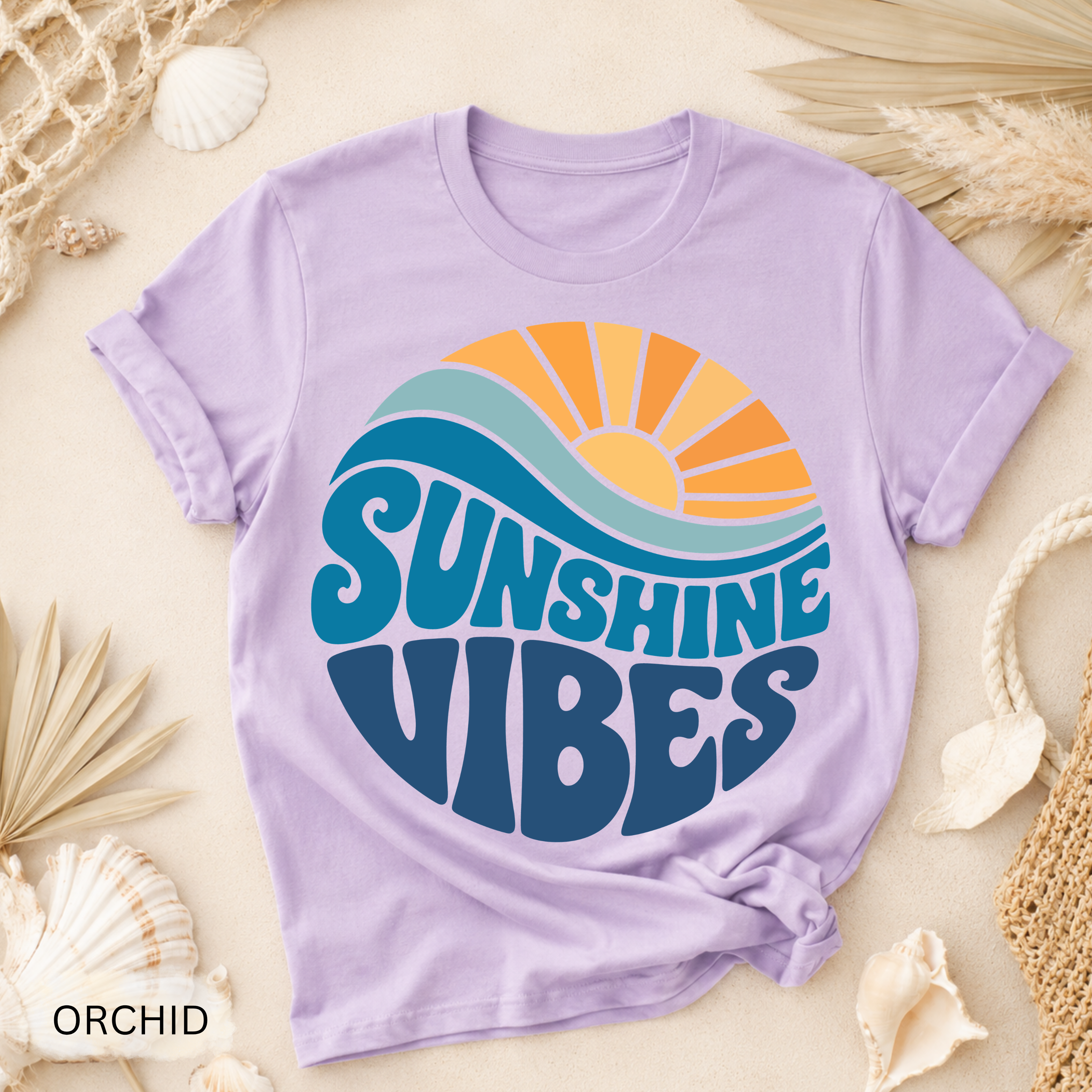 Retro Summer Sunshine Garment-Dyed Tee