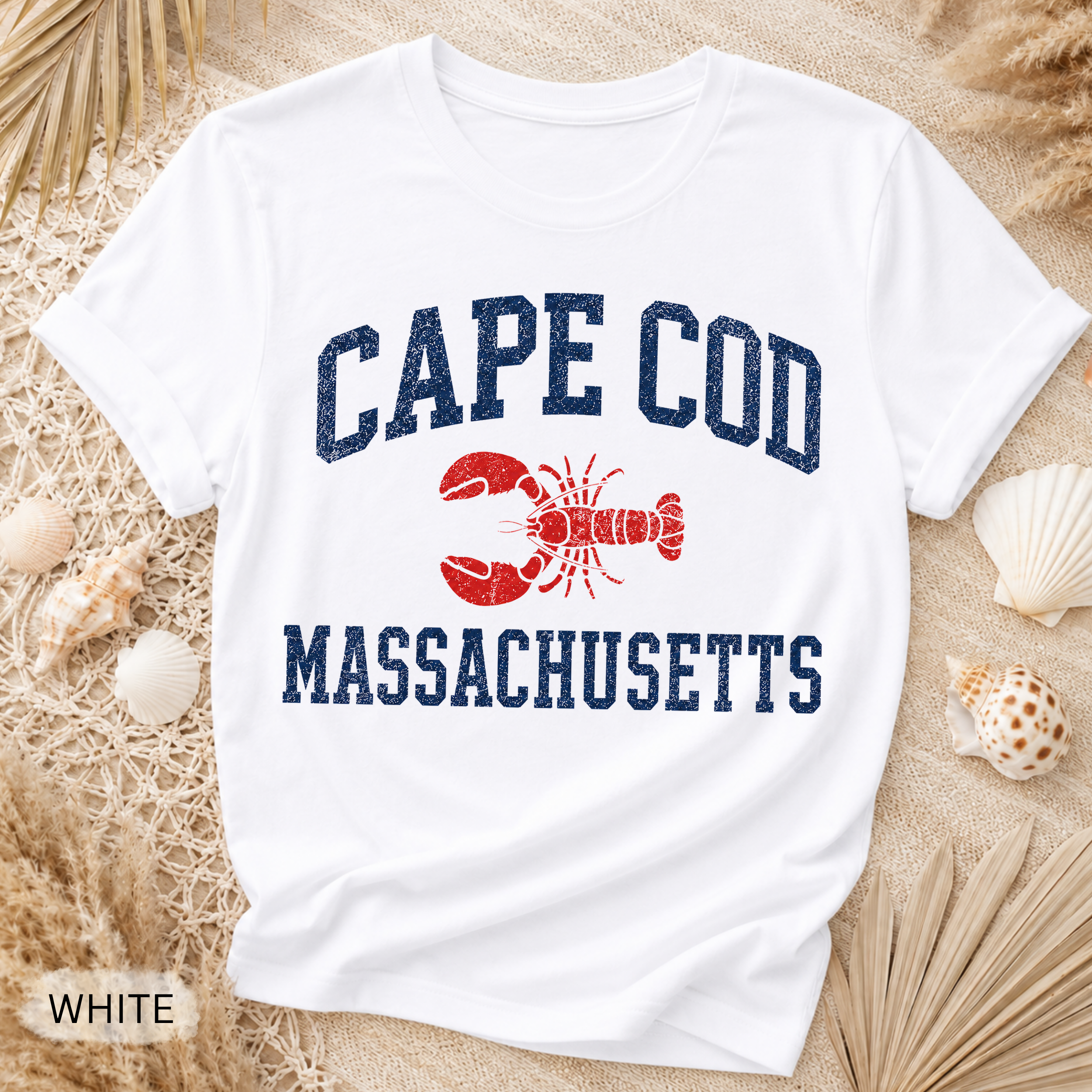 Cape Cod Massachusetts Lobster T-Shirt