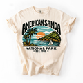 American Samoa National Park T-Shirt — Tropical Sunset Beach Tee