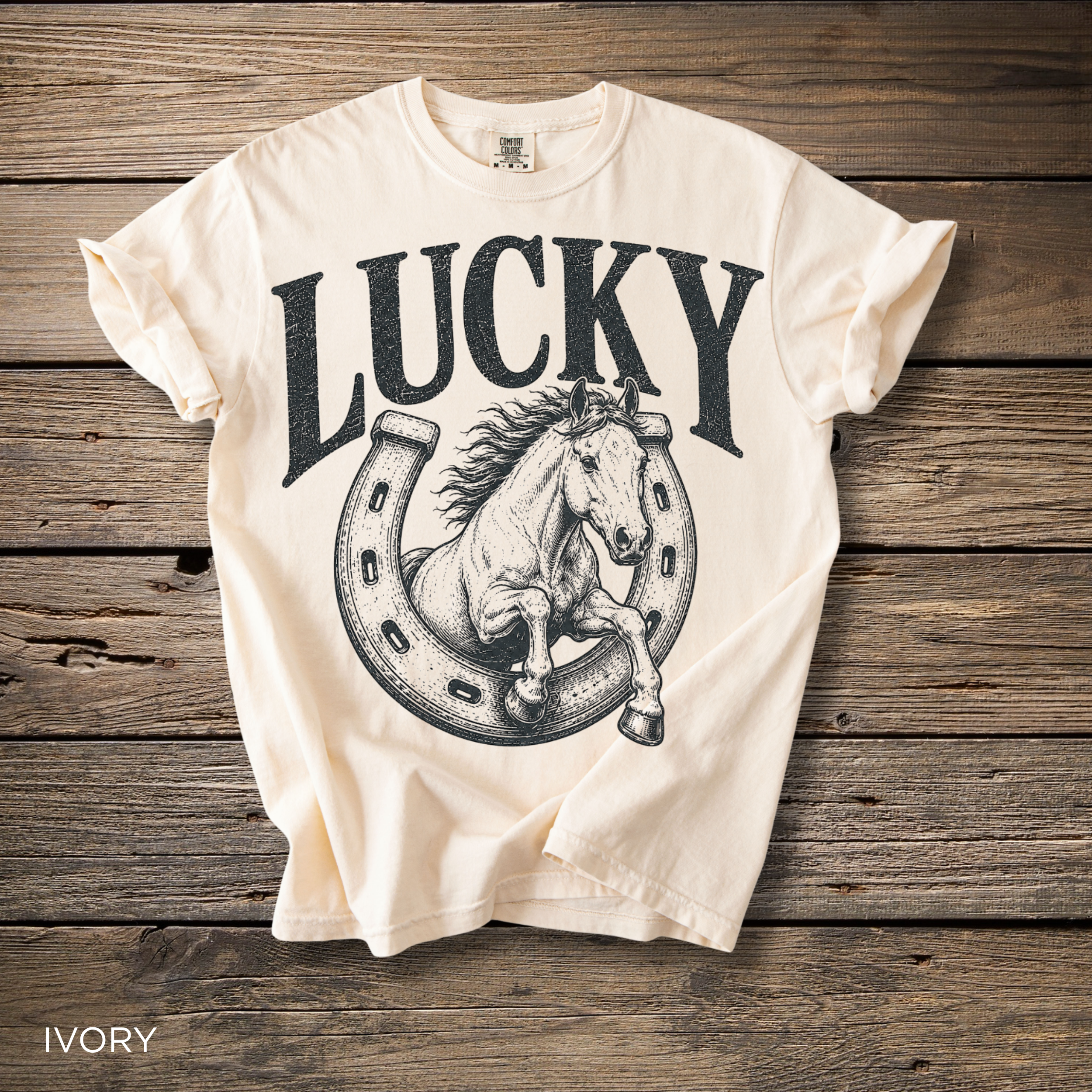 Horseshoe lucky tshirt